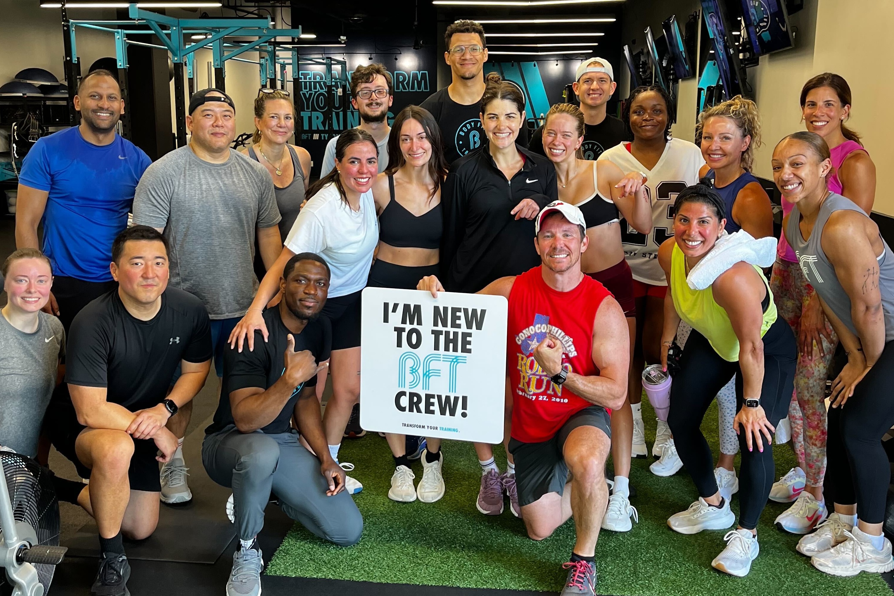 Group training class at BFT Tysons